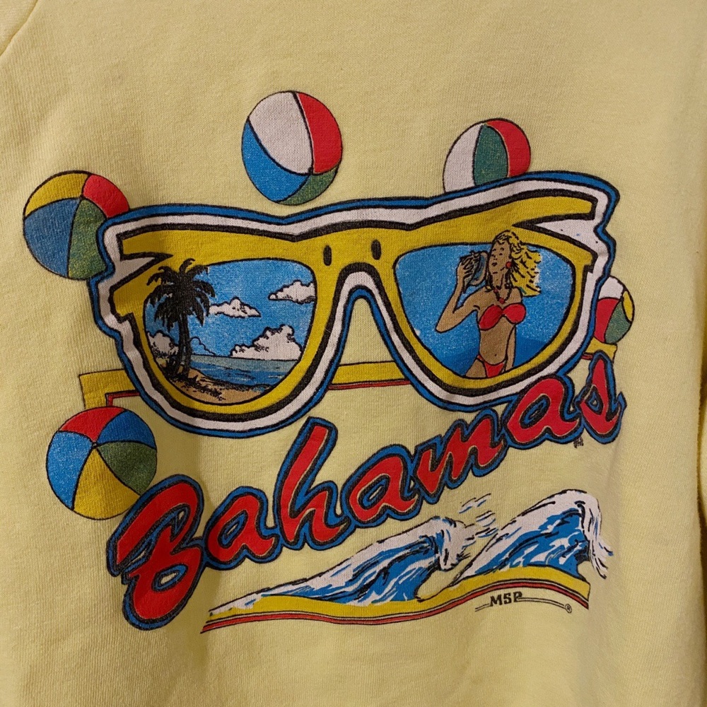 vintage bahamas sweatshirt - Picture 3 of 4